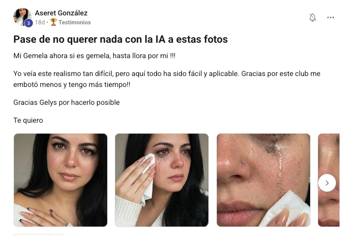 Testimonio de Aseret González