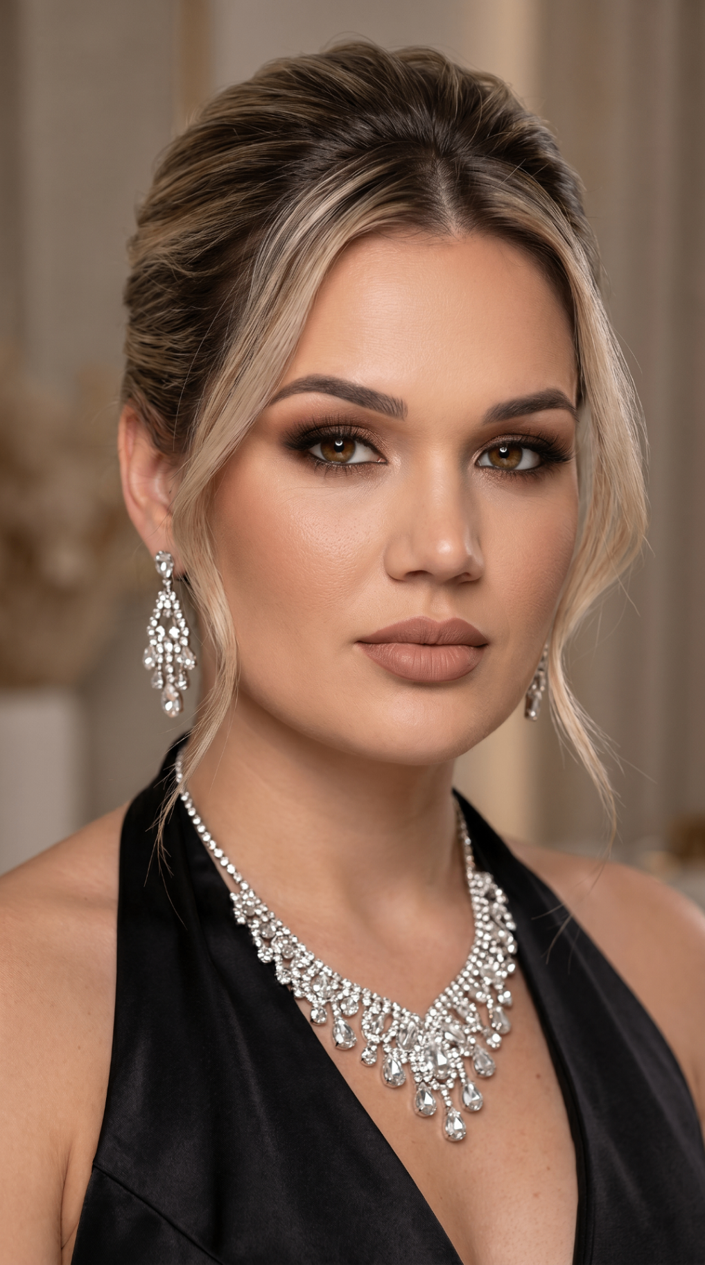 Editorial glam con joyas